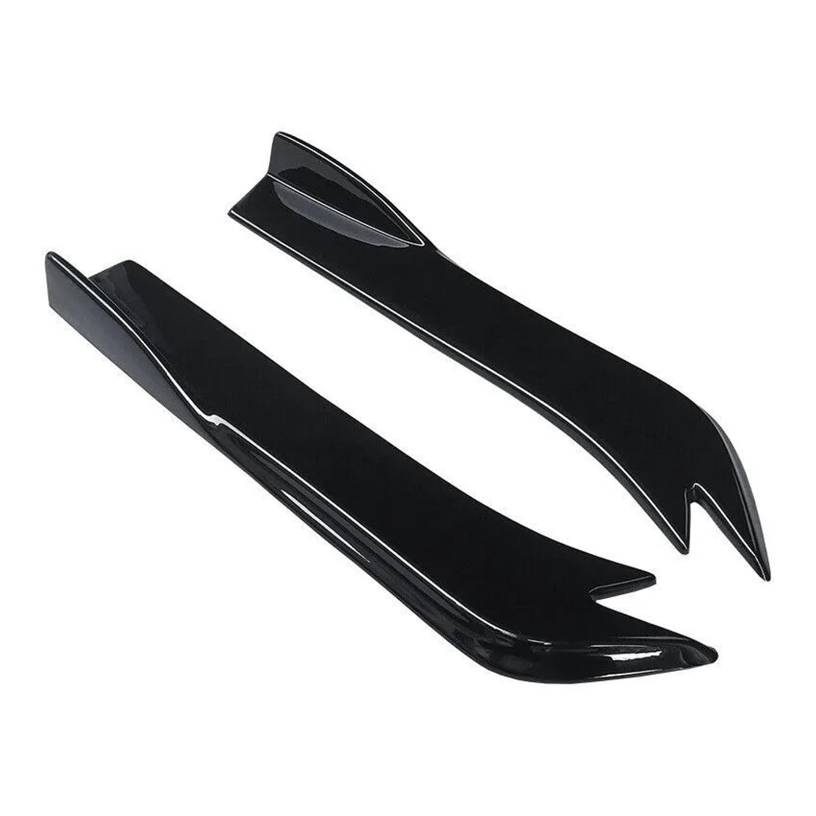 OZTSR Kompatibel for Kia Optima K5 Forte Heckstoßstange Lippendiffusor Splitter Canard Spoiler 2 Stk von OZTSR