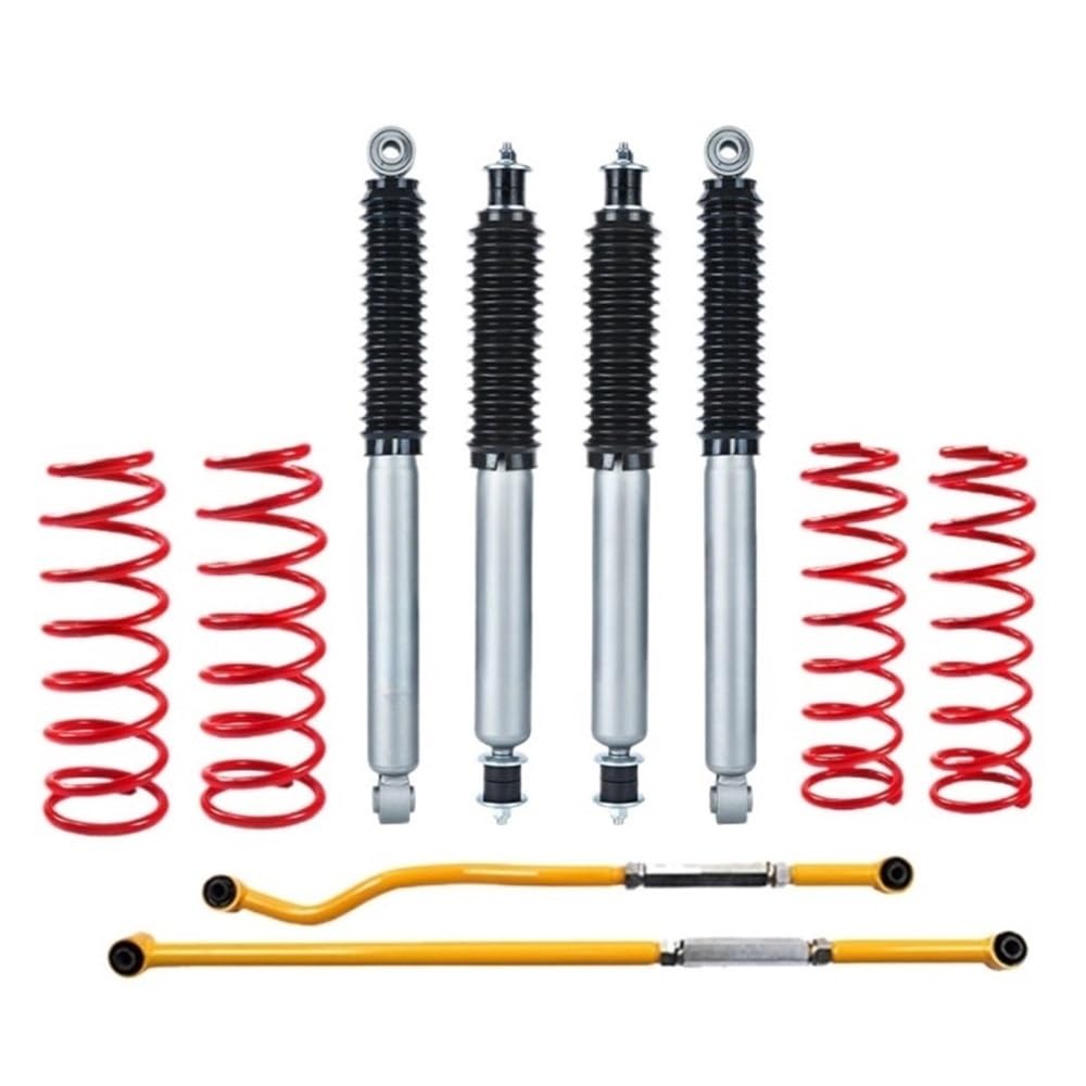 OZTSR Kompatibel for Nissan Patrol Y60 Y61 Stickstoffgasgeladener Offroad-Stoßdämpfer 2-Zoll-Aufhängungs-Lift-Kit von OZTSR