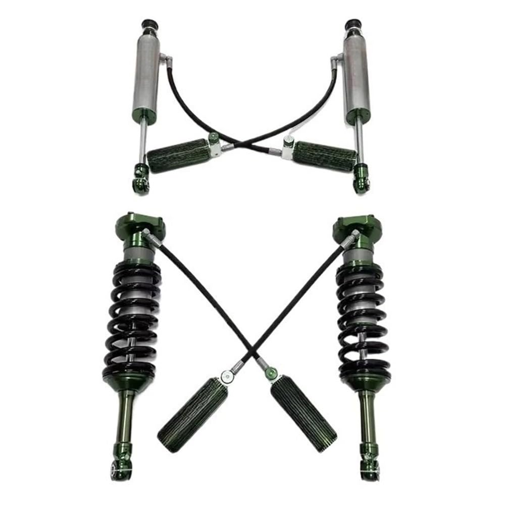 OZTSR Kompatibel mit Toyota Prado LC200 Suspension Lift Kit Nitrogen Remote Reservoir Shock Absorber von OZTSR