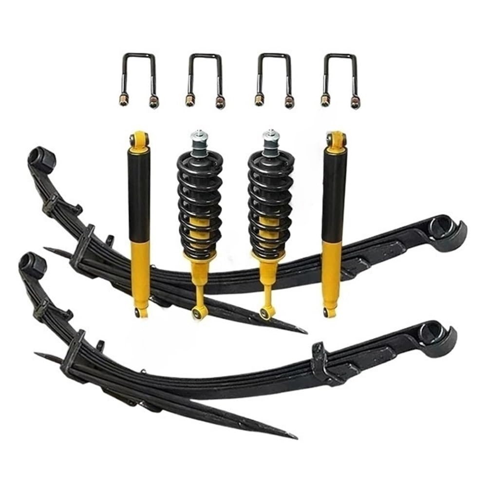 OZTSR Stoßdämpfer hinten Dakar Blattfeder-Set, Hebesatz, kompatibel for Ranger, DMAX, Hilux, Vigo, Revo von OZTSR