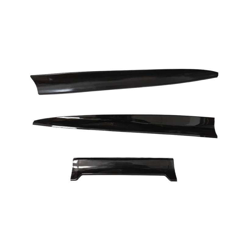 OZTSR Universelle Heckflügellippe, Auto-Heckkofferraum-Kofferraumspoiler-Flügelverlängerungsdeckel, kompatibel for BMW 3/5 Serie G30 F10 E90 F30 G30 Racing Wing(Glossy black1) von OZTSR