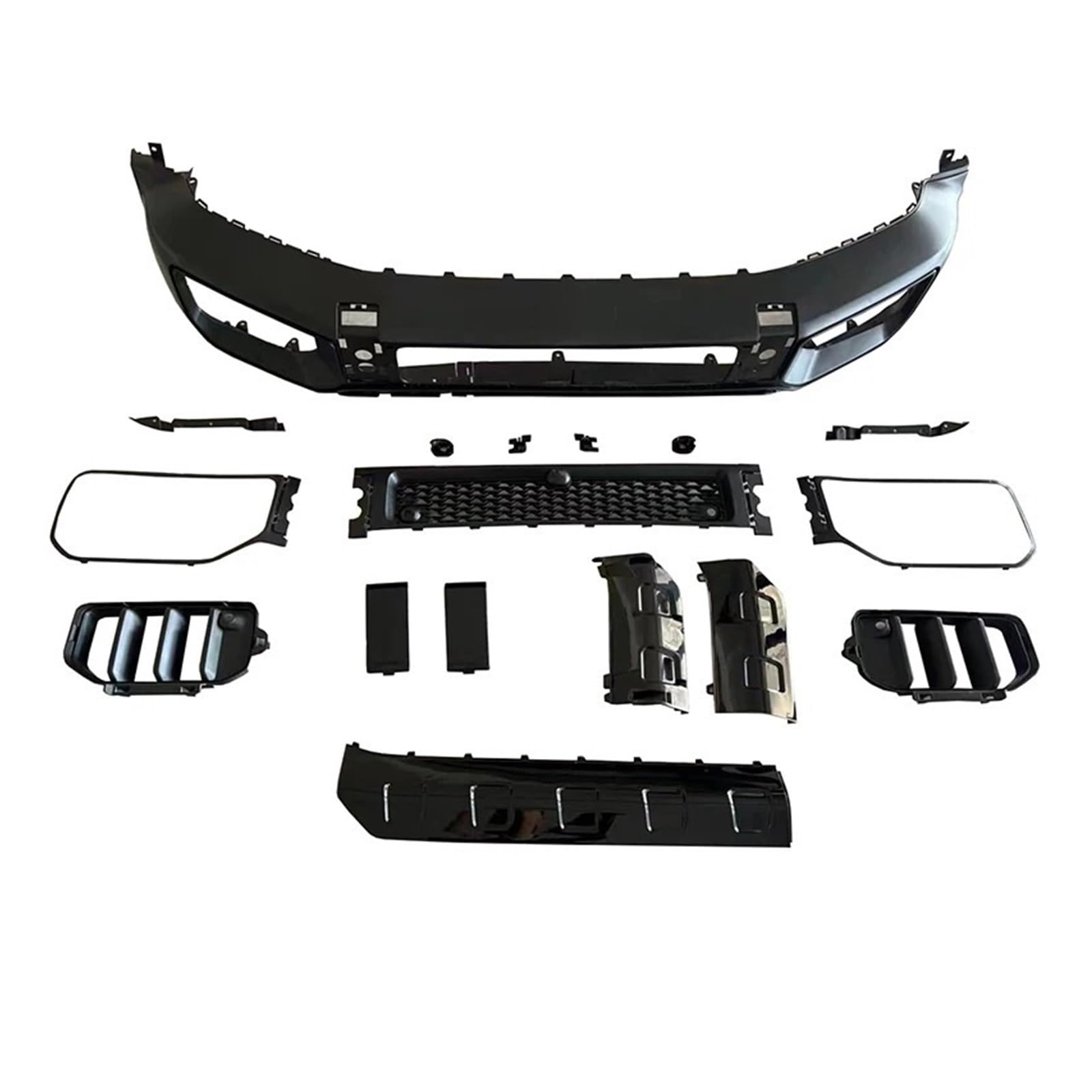 OZTSR Upgrade 2025 G63 PP Material Frontstoßstange Kit kompatibel for Mercedes Benz G-Klasse G Wagon G63 AMG G500 G550 2019 2020 2021 2022 2023 2024 von OZTSR