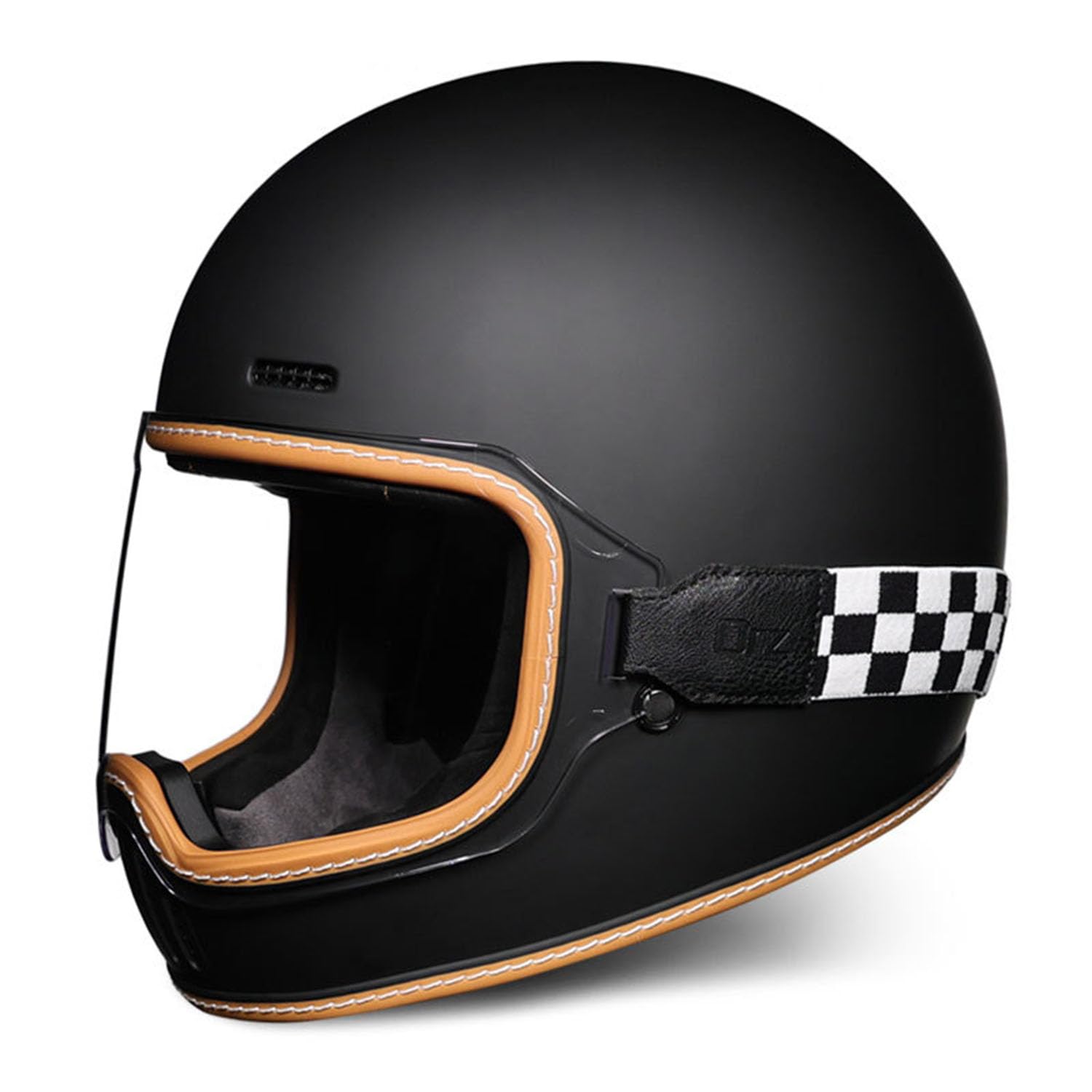 Erwachsene Motorrad Integralhelme, Motorradhelm Klapphelme Mit Schutzbrille, Motorrad Halber Offener Helm, DOT/ECE-Zugelassen Open Face Helme, Herren Damen Lokomotive Helme Für Chopper Scooter von OZXDKJ