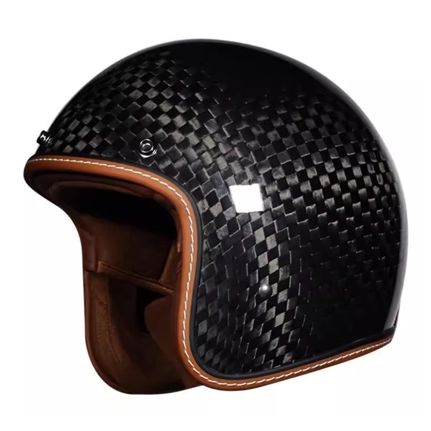 Motorrad Integralhelme DOT/ECE-Zugelassen, Open Face Motorrad Helme, Herren Damen Motorrad Mit Schutzbrille Halber Klapphelme, Motorrad Lokomotive Helme, Für ATV UTV Motorrad Jethelme ,M=(57-58cm),CC von OZXDKJ