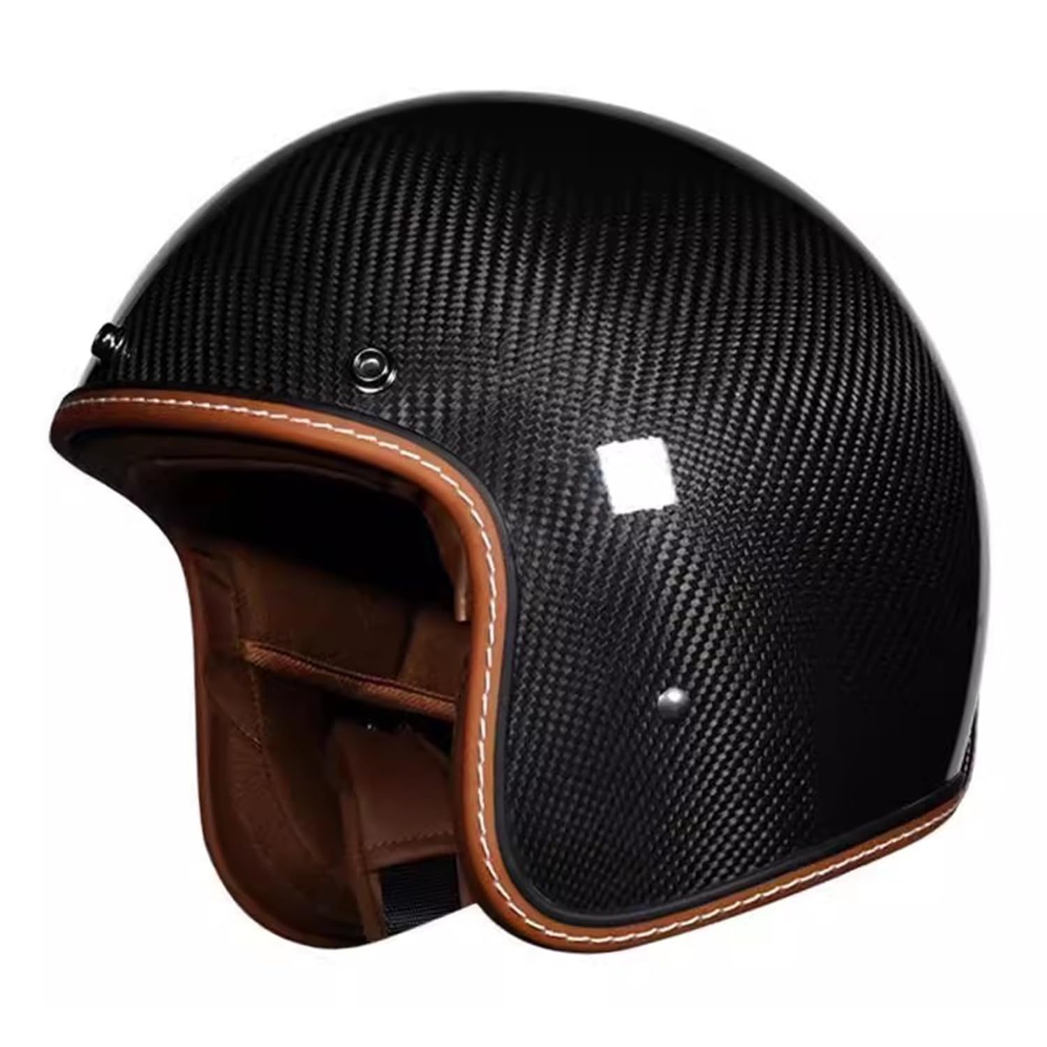 Motorrad Lokomotive Helme, Motorrad Integralhelme DOT/ECE-Zugelassen, Open Face Motorrad Helme, Herren Damen Motorrad Mit Schutzbrille Halber Klapphelme, Für ATV UTV Motorrad Jethelme von OZXDKJ