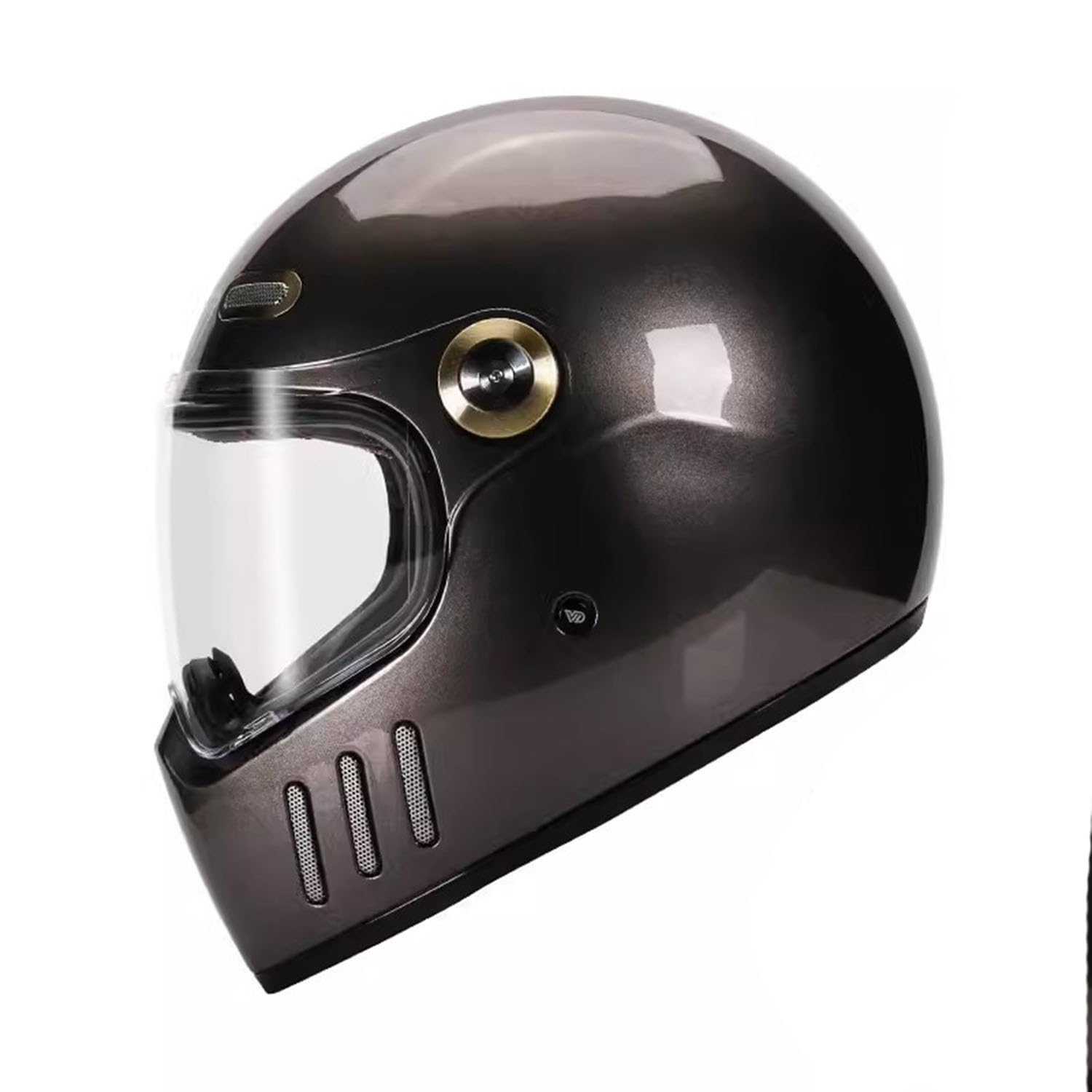 Motorrad Mit Visier -Motocross -Helm, Modularer Helm, Straßenmotorrad -halbe Gesichtshelm, FMVSS 218 Helm ECE/DOT Zugelassen, Männer Frauen Eröffnen Helm Für ATV UTV Cruiser Moped ,L=(59-60cm),EE von OZXDKJ