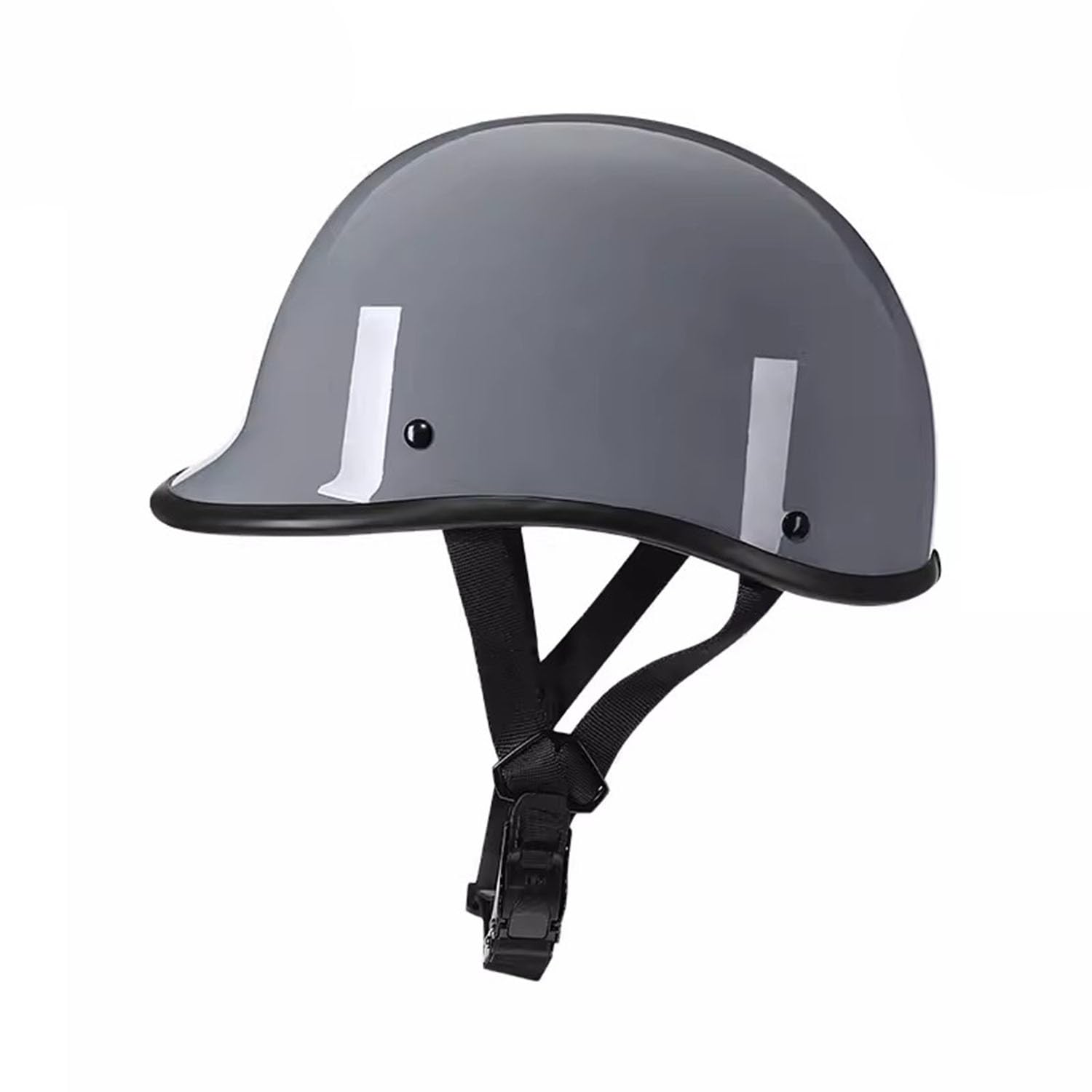 Retro Motorrad Helm DOT/ECE-Zulassung, Motorradhelm, Motorrad Offener Helm, Motorrad Halbhelme, Herren Damen Jethelme, Brain Cap Helm Für Chopper Scooter Moped ,M=(57-58cm),DD von OZXDKJ