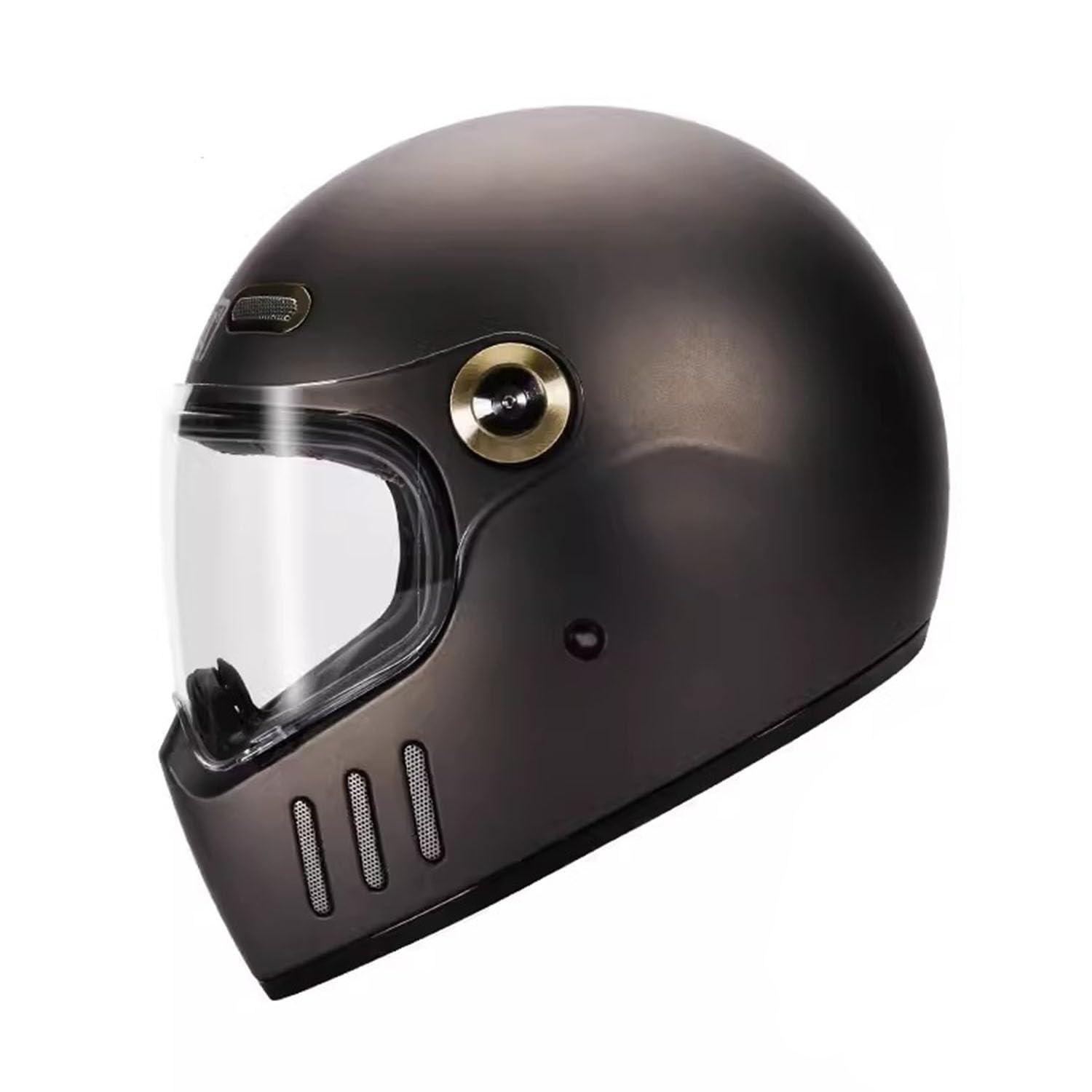 Street Motorcycle Halb Gesichtshelm, FMVSS 218 Helm ECE/DOT Zugelassen, Mit Visor -Motorrad -Modularhelm, Motocross -Helm, Männer Frauen Öffnen Helm Für ATV UTV Cruiser Moped ,L=(59-60cm),JJ von OZXDKJ