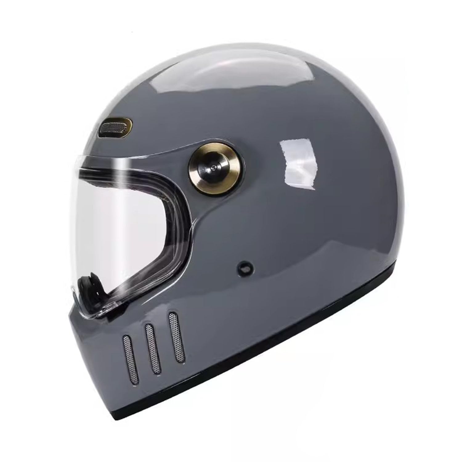 Street Motorcycle Halb Gesichtshelm, FMVSS 218 Helm ECE/DOT Zugelassen, Mit Visor -Motorrad -Modularhelm, Motocross -Helm, Männer Frauen Öffnen Helm Für ATV UTV Cruiser Moped ,M=(57-58cm),EE von OZXDKJ