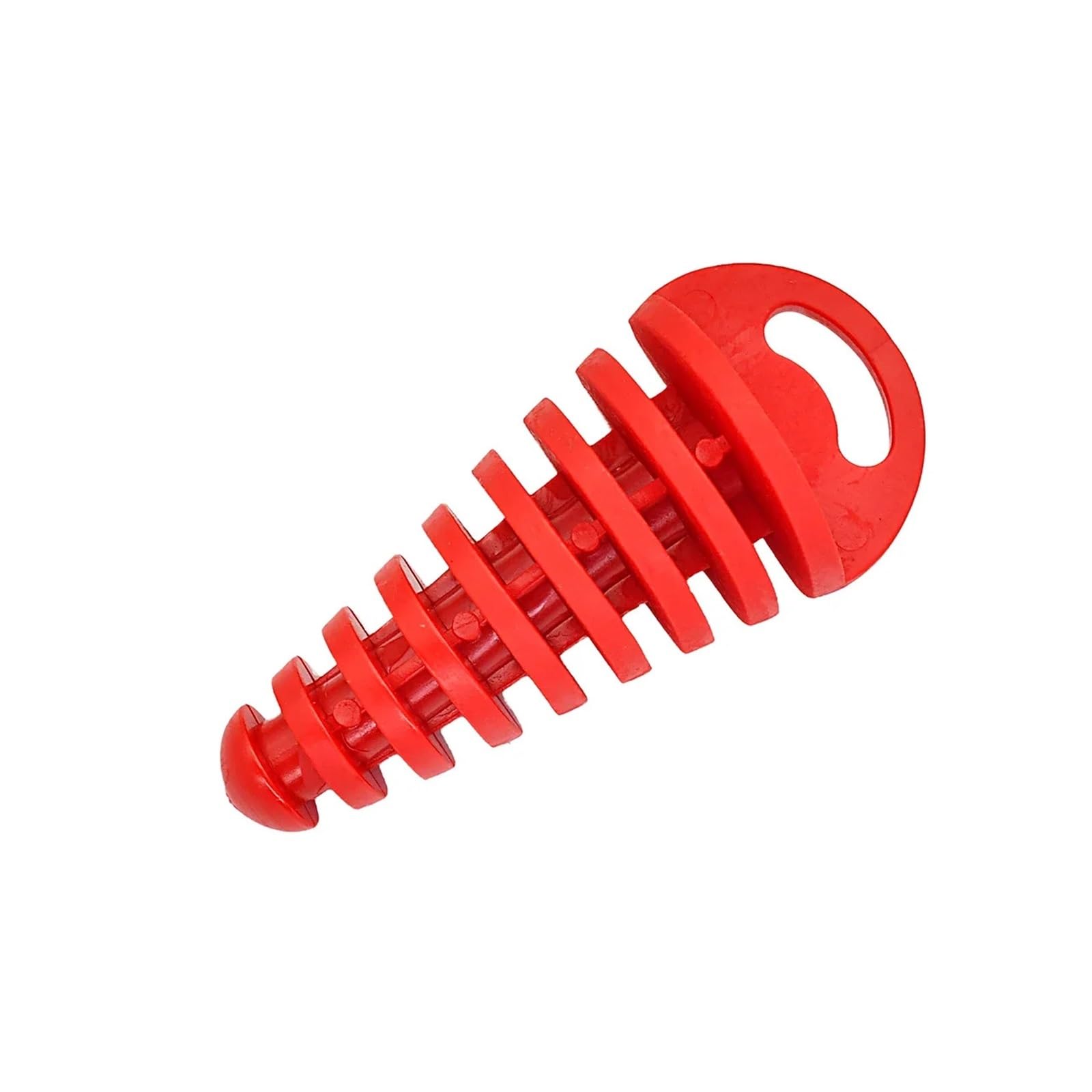 Powermotor Motorrad-Auspuff-Schalldämpfer-Stecker, Motor-Auspuff-Stecker, Endrohr, Offroad-Schalldämpfer, Waschrohrschutz, wasserdicht(Red) von OZYSWL