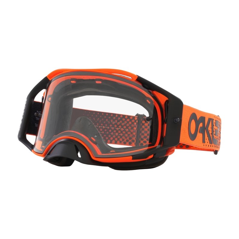 OAKLEY Airbrake MX Brille - Moto Orange B1B Klares Glas von Oakley