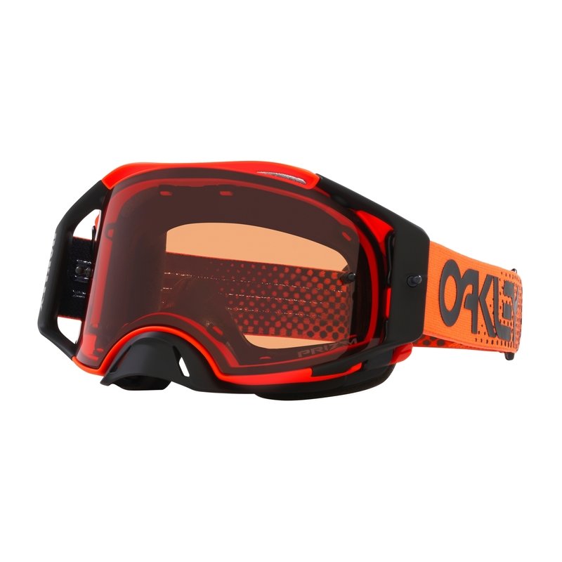 OAKLEY Airbrake MX Brille - Moto Orange B1B Prizm MX Bronze Glas von Oakley