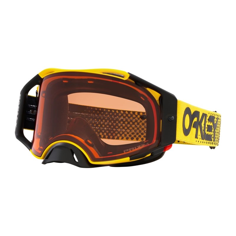 OAKLEY Airbrake MX Brille - Moto Yellow B1B Prizm MX Bronze Glas von Oakley