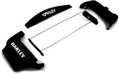 Oakley Airbrake MX, Roll-Off System - Schwarz Klar von Oakley