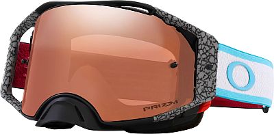 Oakley Airbrake MX Chase Sexton Series, Crossbrille Prizm - Schwarz/Grau/Rot/Blau Kupfer-Getönt von Oakley