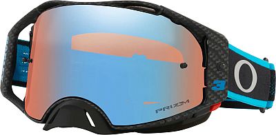 Oakley Airbrake MX Eli Tomac Series, Crossbrille Prizm - Blau/Schwarz/Grau Blau/Violett-Verspiegelt von Oakley