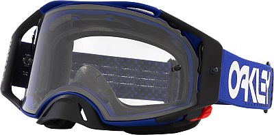 Oakley Airbrake MX Moto, Crossbrille - Blau/Schwarz/Weiß Klar von Oakley