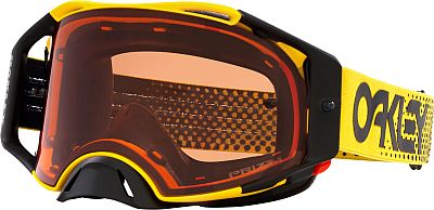 Oakley Airbrake MX Moto, Crossbrille Prizm - Gelb/Schwarz Bronze-Getönt von Oakley