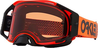 Oakley Airbrake MX Moto, Crossbrille Prizm - Orange/Schwarz Bronze-Getönt von Oakley