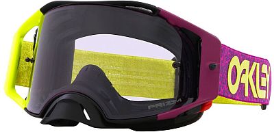 Oakley Airbrake Retina Purple Viper Room, Crossbrille - Lila/Neon-Gelb Klar von Oakley