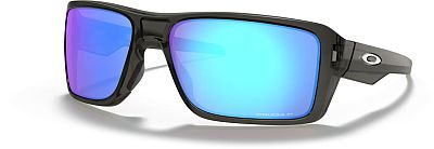 Oakley Double Edge Sapphire, Sonnenbrille - Grau Blau/Violett-Verspiegelt von Oakley