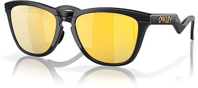 Oakley Frogskins Hybrid 24K, Sonnenbrille - Matt-Schwarz Gelb-Getönt von Oakley