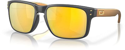 Oakley Holbrook 24K Polarized, Sonnenbrille - Matt Schwarz/Roségold Gelb-Getönt von Oakley