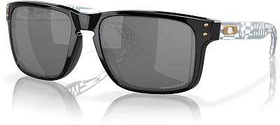 Oakley Holbrook Introspect Kollektion Black, Sonnenbrille - Schwarz/Transparent/Grau Stark-Getönt von Oakley