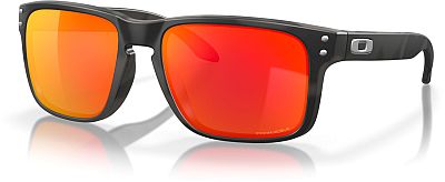 Oakley Holbrook Ruby, Sonnenbrille - Matt Schwarz/Grau Orange/Rot-Verspiegelt von Oakley