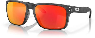 Oakley Holbrook XL Camo Ruby, Sonnenbrille - Matt Schwarz/Grau Orange/Rot-Verspiegelt von Oakley