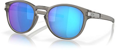 Oakley Latch Sapphire, Sonnenbrille - Matt-Grau Blau/Violett-Verspiegelt von Oakley