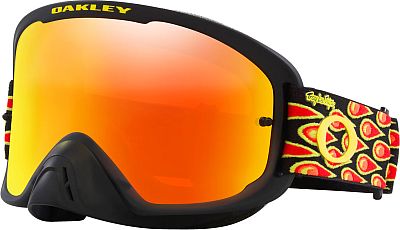 Oakley O-Frame 2.0 Pro MX Troy Lee Series, Crossbrille - Schwarz/Rot/Gelb Gelb/Orange-Verspiegelt von Oakley