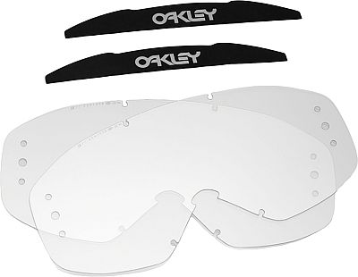 Oakley O-Frame XS MX, Roll-Off Ersatzglas - Klar von Oakley