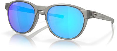 Oakley Reedmace Sapphire, Sonnenbrille - Matt-Grau Blau/Violett-Verspiegelt von Oakley