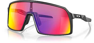 Oakley Sutro Road, Sonnenbrille - Matt-Schwarz Gelb/Violett-Verspiegelt von Oakley