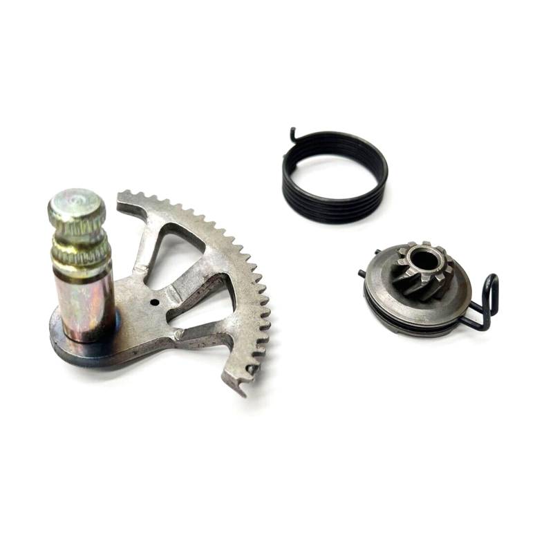 Obotsnoi Metall Kickstart Shaft Gear Leerlauf Getriebe Starter Feder Montage Set für 50 50SX modifiziertes Zubehör von Obotsnoi