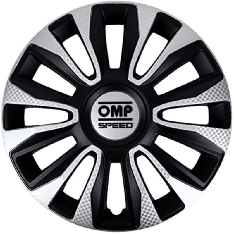 OMP SPEED 4 RADKAPPEN MAGNUM SCHWARZ/SILBER/KOHLE 16 ZOLL von OMP