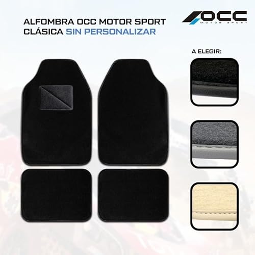 Occ Sport Passgenaue Fußmatten für Audi A4 B6 (2001-2004), 5 Stück von Occ Sport