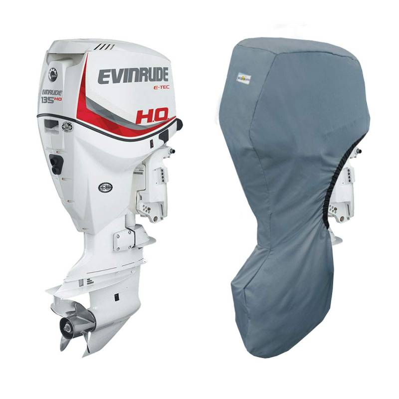 Oceansouth Außenbordmotor Vollständige Abdeckungen für Evinrude (135-200HP 20" (E-TEC V6 2.6L)) von Oceansouth