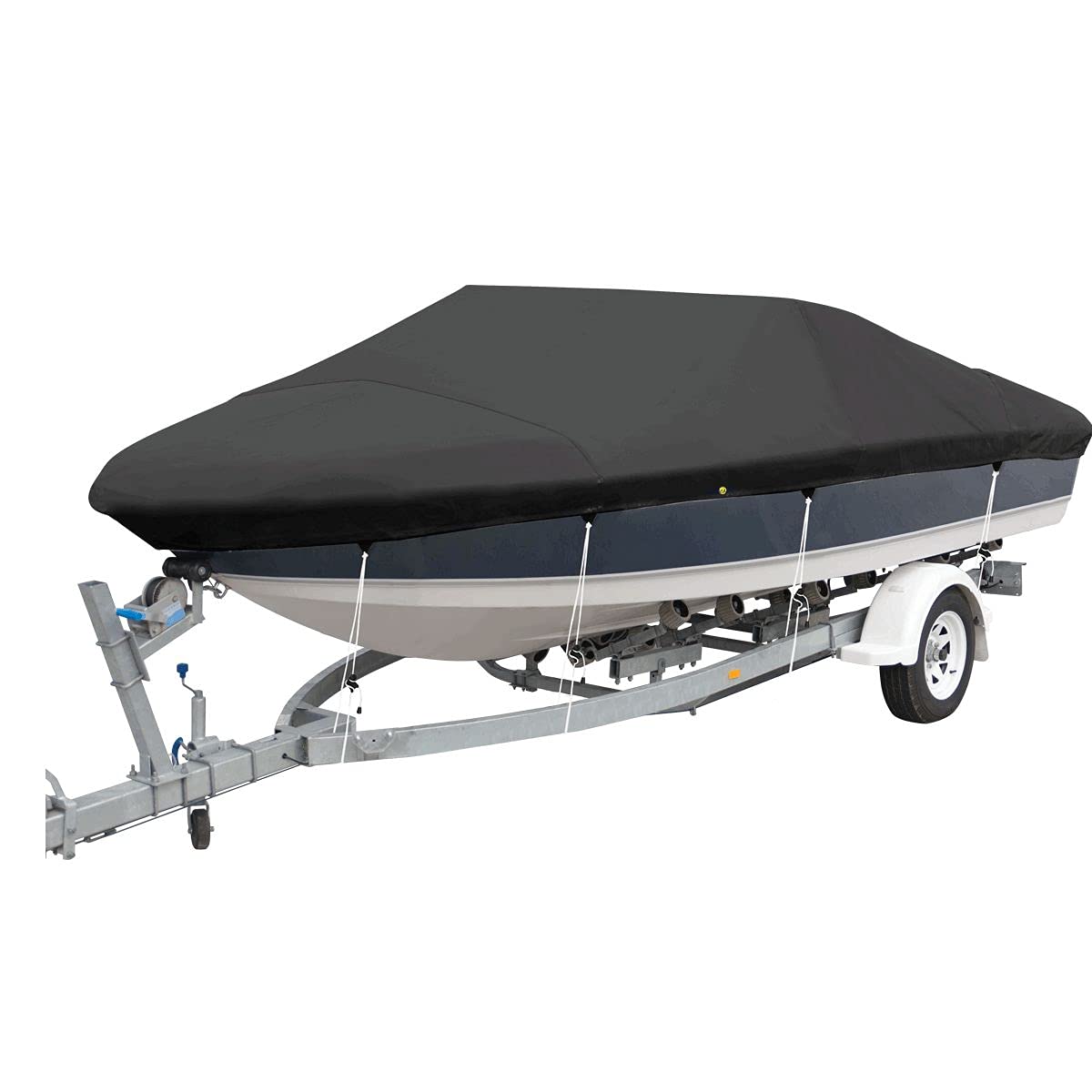 Oceansouth Bowrider Abdeckplane (Schwarz, 6.3M - 6.7M) von Oceansouth