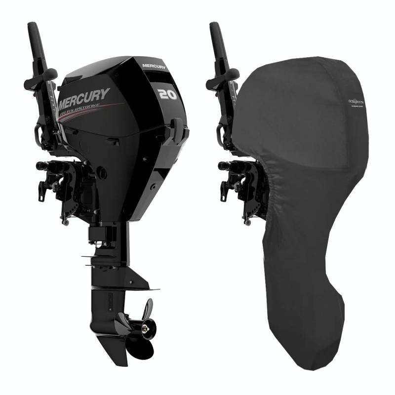 Oceansouth Outboard Motor Full Cover for Mercury (333CC 15HP (4 STROKE 2 CYL) 15") von Oceansouth