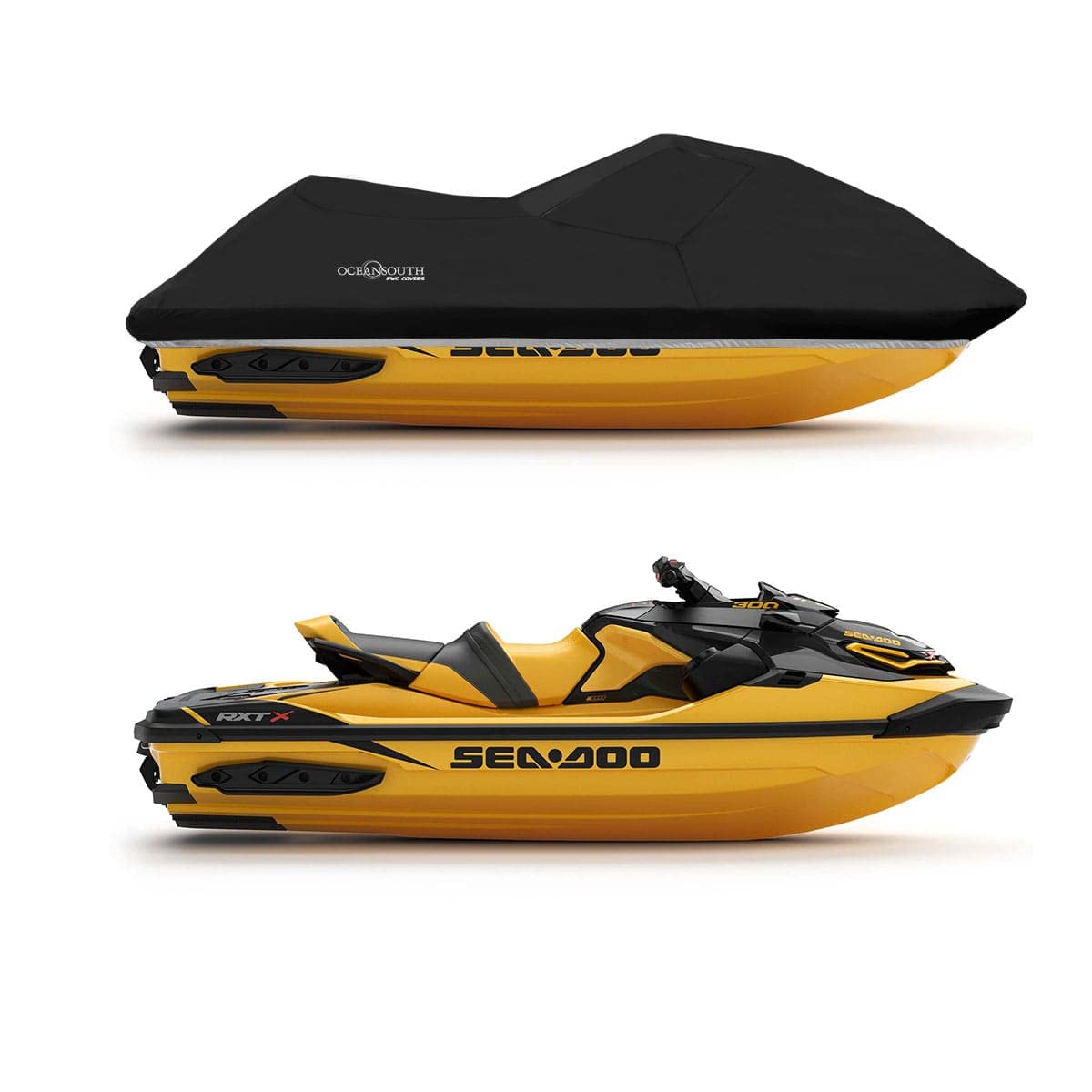 Oceansouth Passgenaue Abdeckung für Sea-Doo PWC (RXT - X RS 300) von Oceansouth