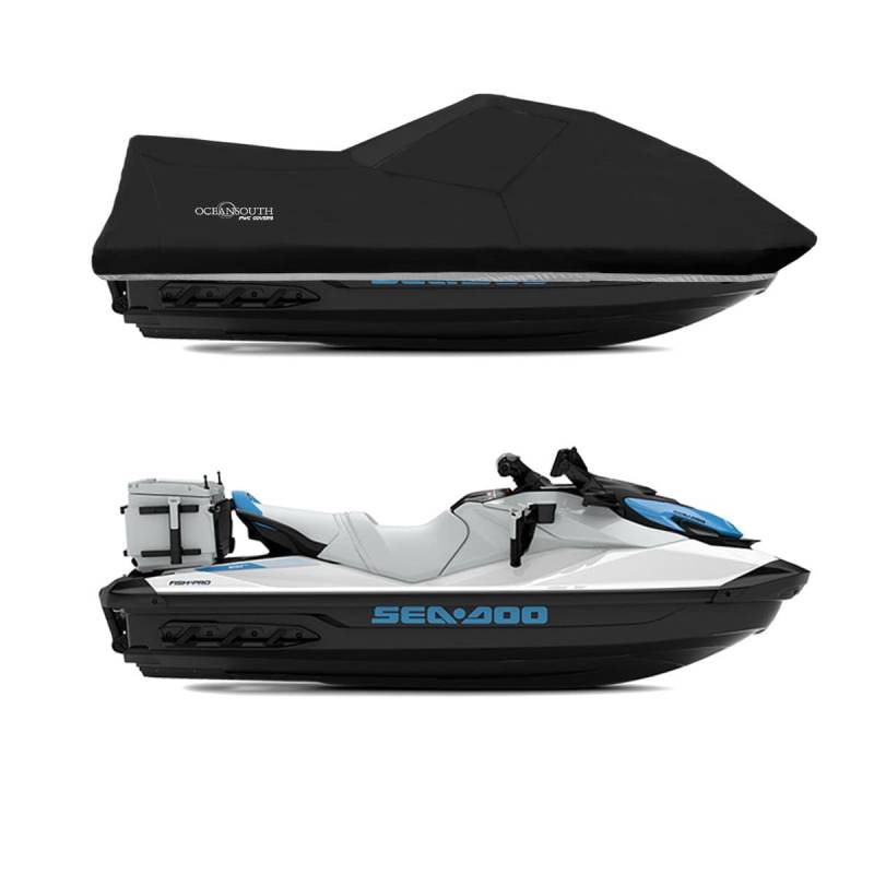 Oceansouth - passgenaue Abdeckung für SEADOO Jetski (Abdeckung kompatibel mit FISHPRO Scout 130) von Oceansouth