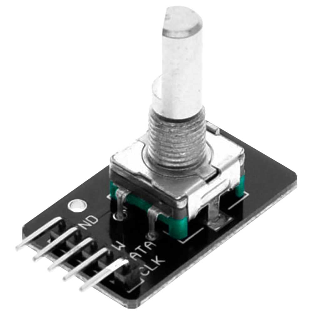 OcioDual KY-040 Rotary Encoder Modul Drehgeber Drehwinkelgeber Drehregler Drehencoder Brick Sensor Switch für Raspberry von OcioDual