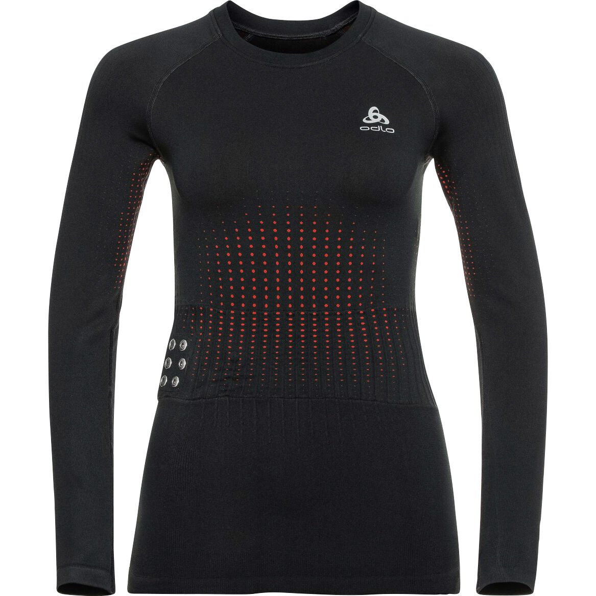 Odlo Crew Neck I-Thermic Damen Langarmshirt schwarz L Damen von Odlo