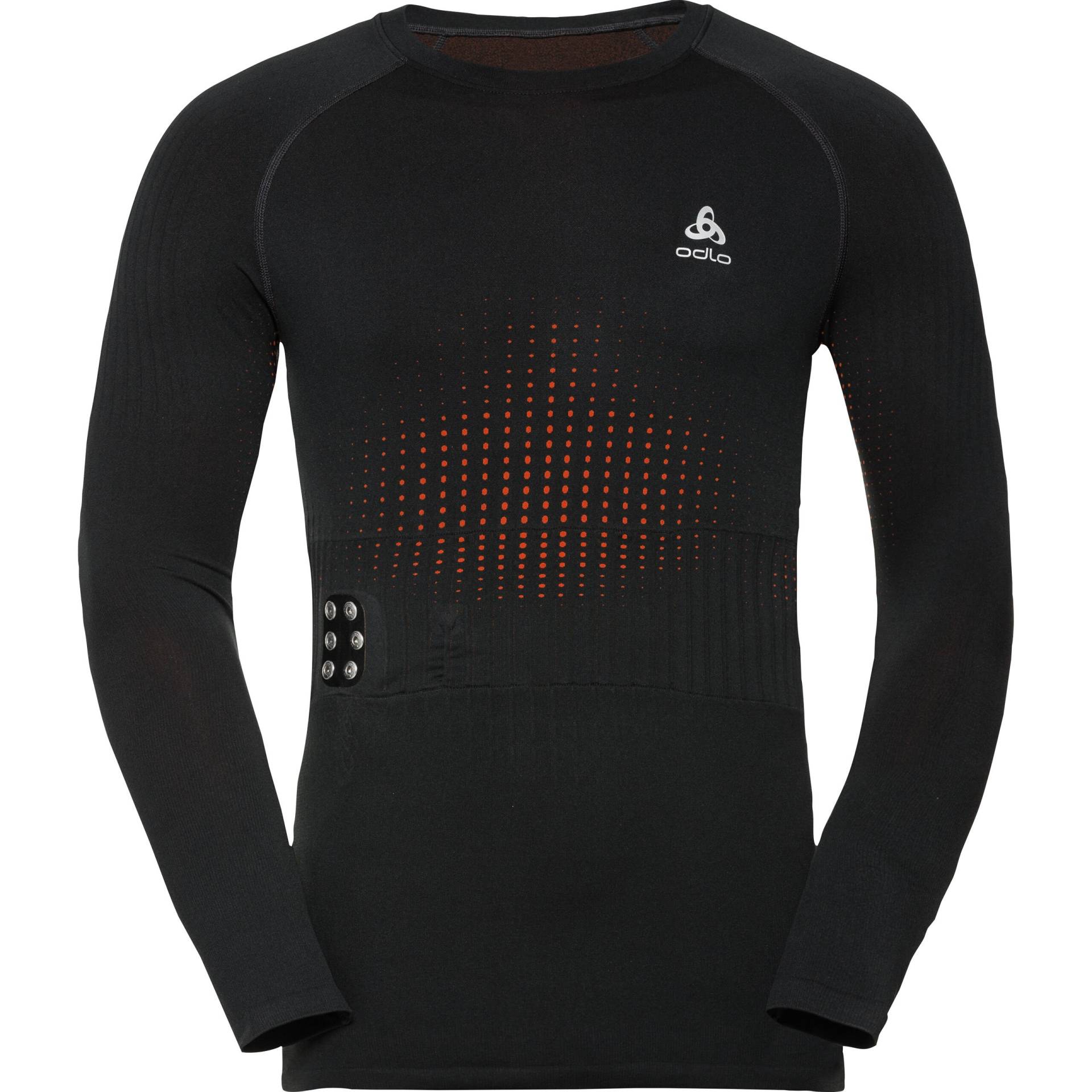 Odlo Crew Neck I-Thermic Langarmshirt schwarz S Herren von Odlo