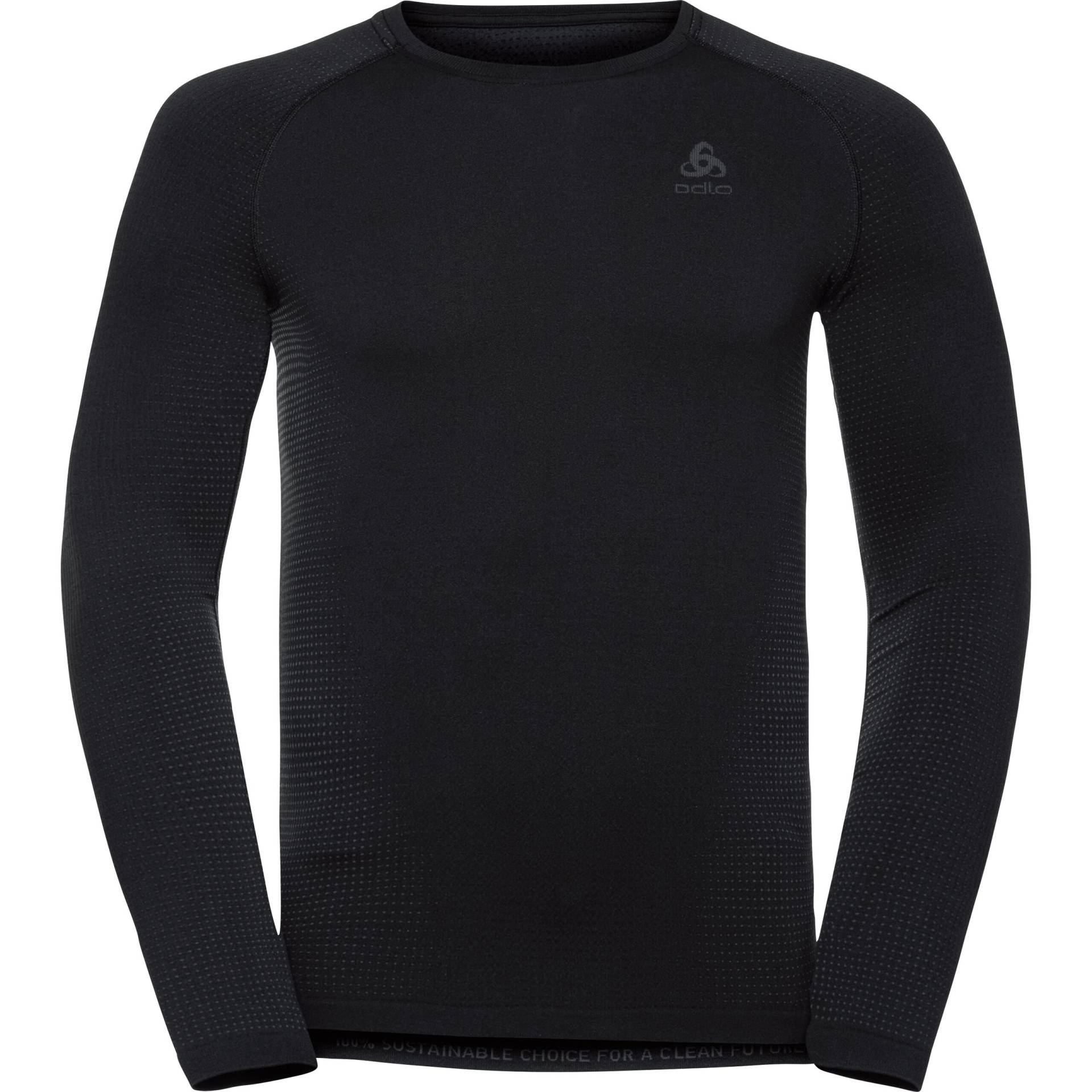 Odlo Performance Warm Eco Baselayer-Top anthrazit L Herren von Odlo