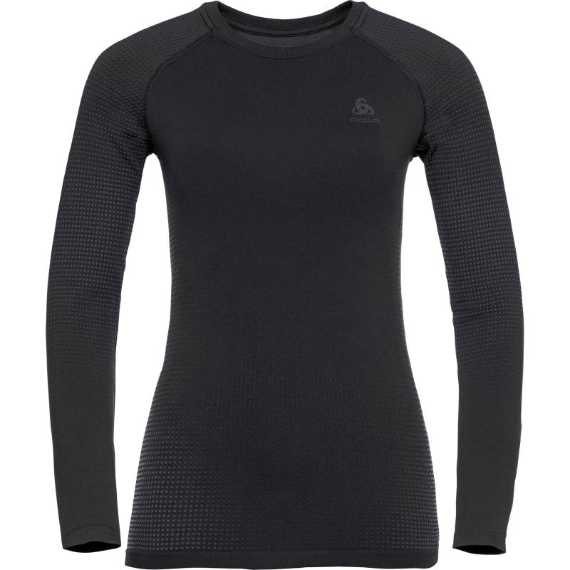 Odlo Performance Warm Eco Damen Baselayer-Top anthrazit M Damen von Odlo