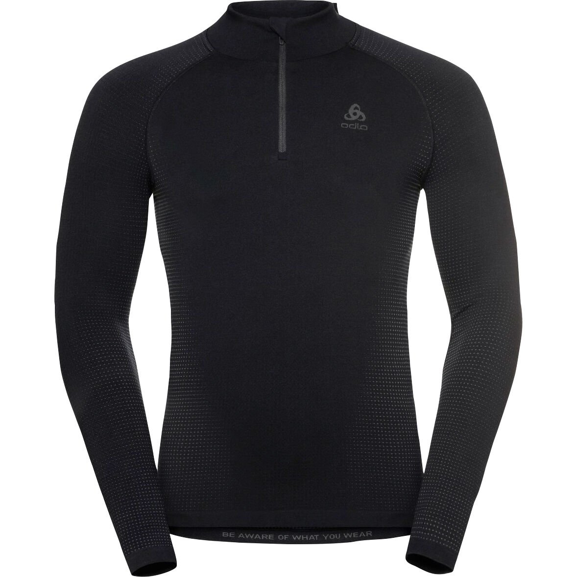 Odlo Turtle Neck Performa Langarmshirt mit Zipper dunkelgrau L von Odlo