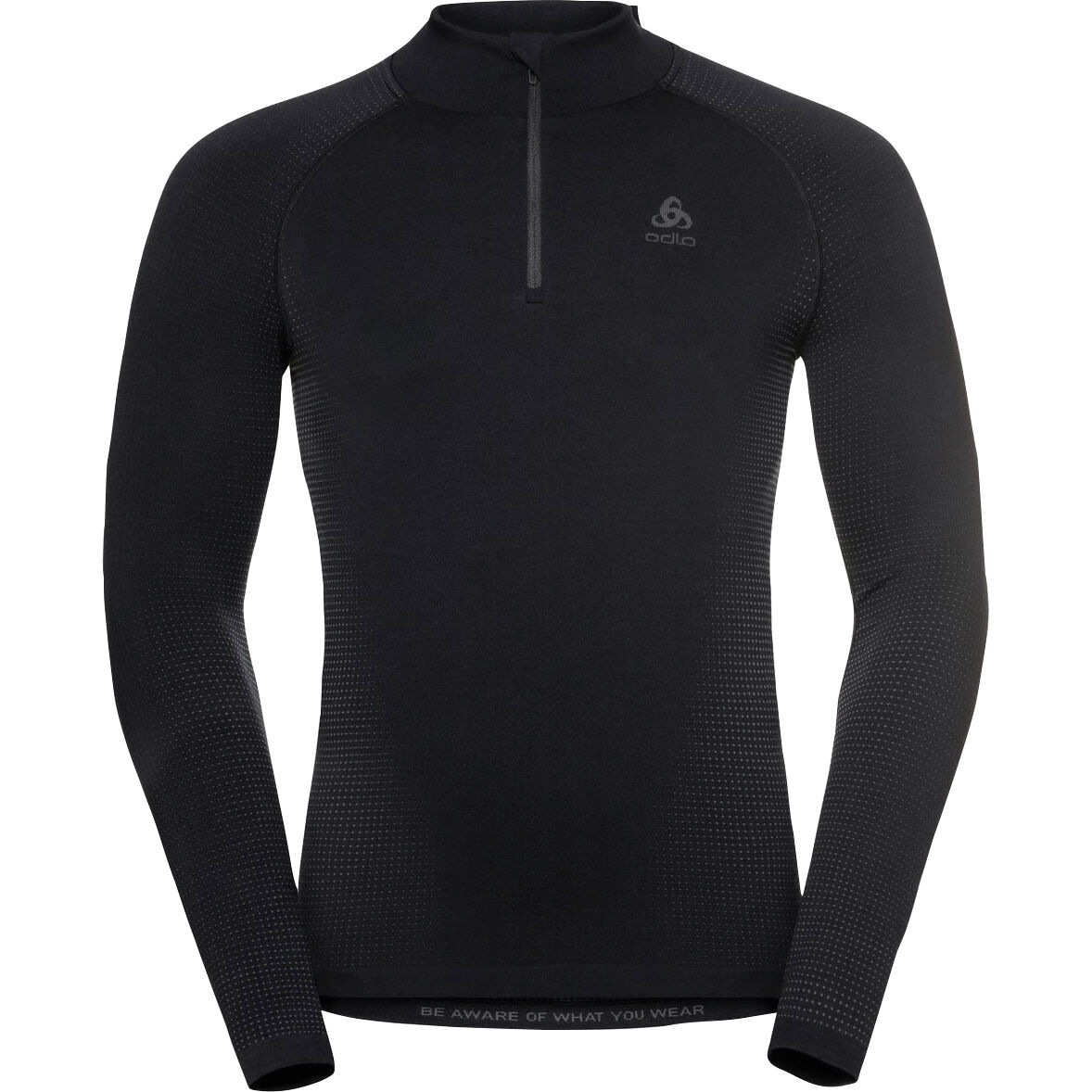 Odlo Turtle Neck Performa Langarmshirt mit Zipper dunkelgrau XL von Odlo